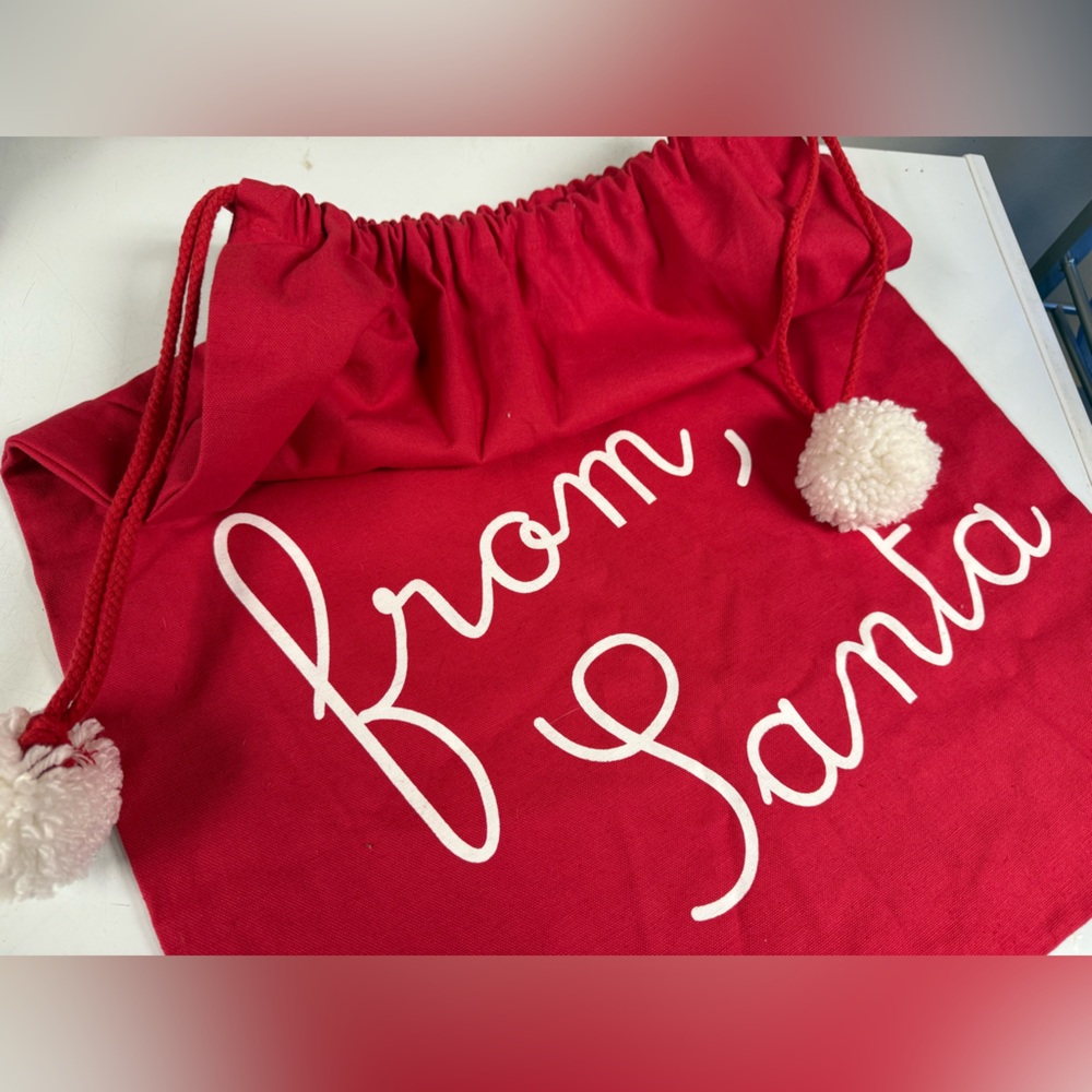 🎅🏻 Santa Claus sack drawstring bag for Christmas